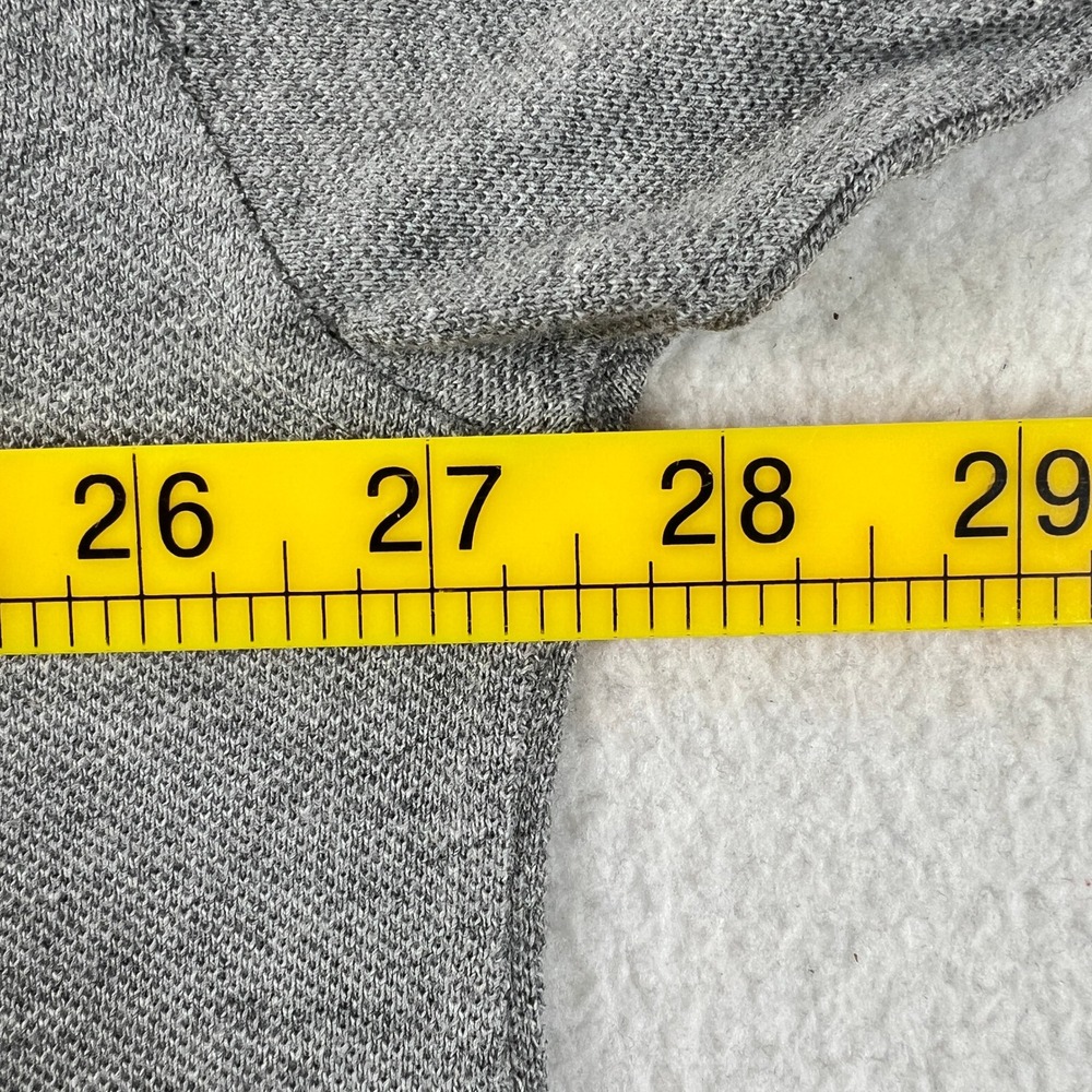 DKNY Polo Shirt Men's XL Grey Short Sleeve Tipped Collar Logo USA VTG NWT - Picture 10 of 12